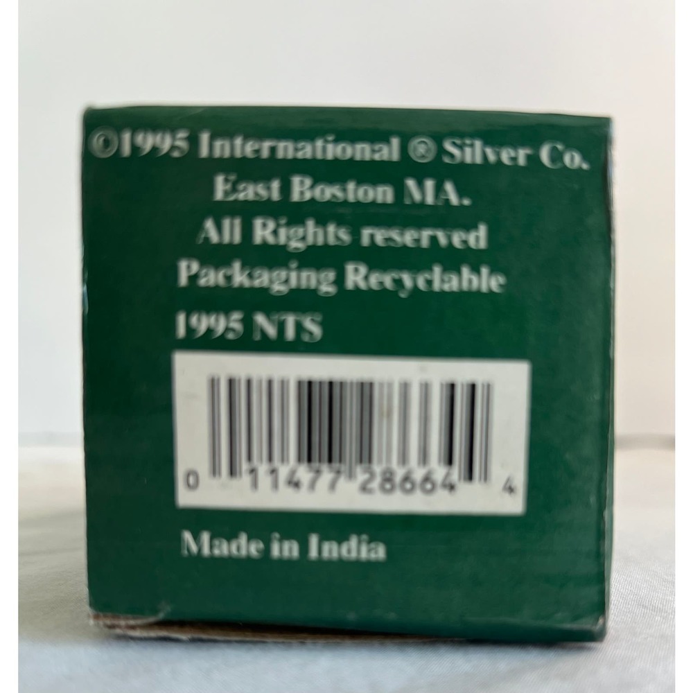 Christmas‎ Ornament Bell 1995 Silverplated in box - Picture 6 of 9